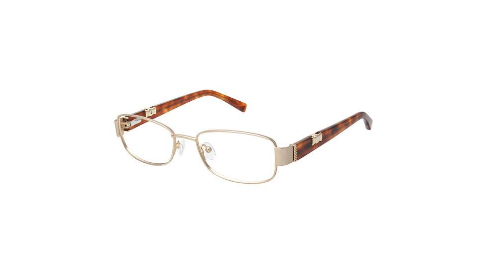 Nina Ricci NR2401CF Bifocal Prescription Eyeglasses - Frame GOLD/TORTOISE, Size 53/16mm NR2401CF04
