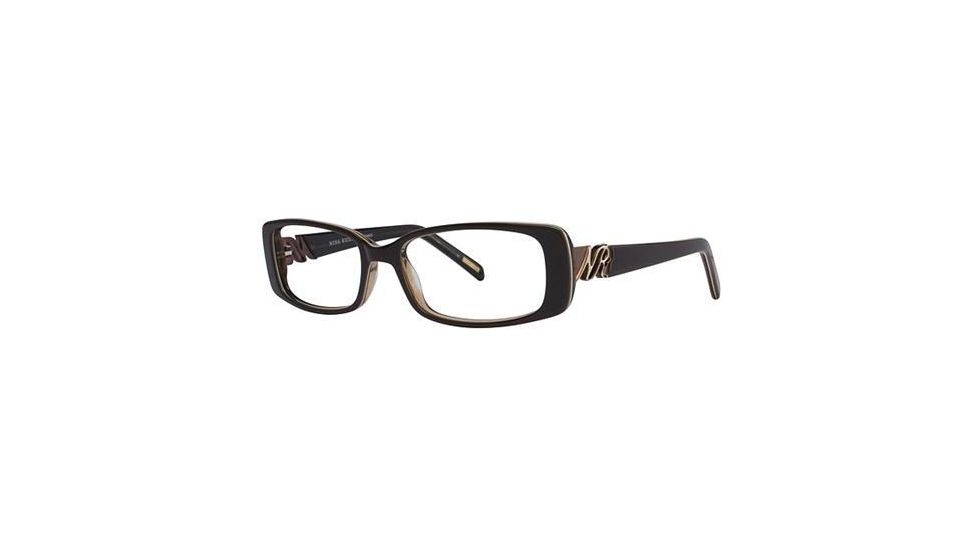 Nina Ricci NR2566F Single Vision Prescription Eyeglasses - Frame Brown, Size 53/16mm NR2566F02