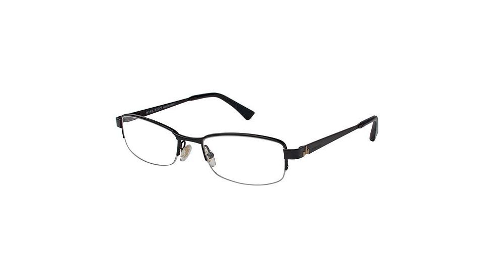 Nina Ricci NR2748 Single Vision Prescription Eyeglasses - Frame BLACK, Size 50/18mm NR2748F02