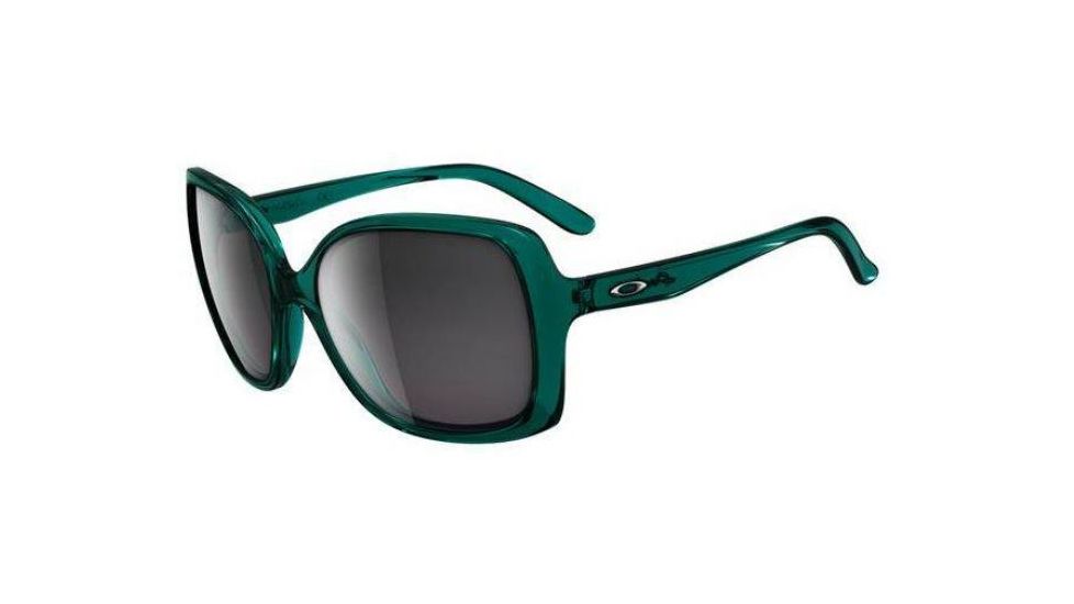 Oakley Beckon Crystal Turquoise Frame Single Vision Prescription Sunglasses OO9125-02