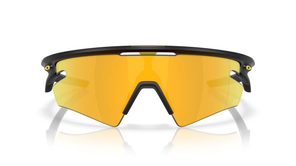 Oakley 2025 Tour De France Sphaera Slash Sunglasses, Matte Black Ink, PRIZM 24K Polarized, PRIZM 24K Polarized, OO9499-0836