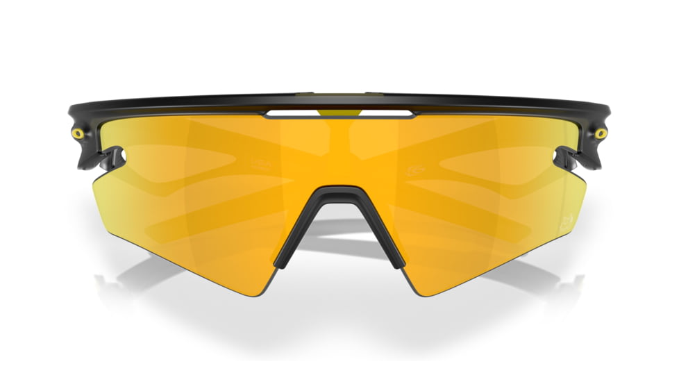 Oakley 2025 Tour De France Sphaera Slash Sunglasses, Matte Black Ink, PRIZM 24K Polarized, PRIZM 24K Polarized, OO9499-0836