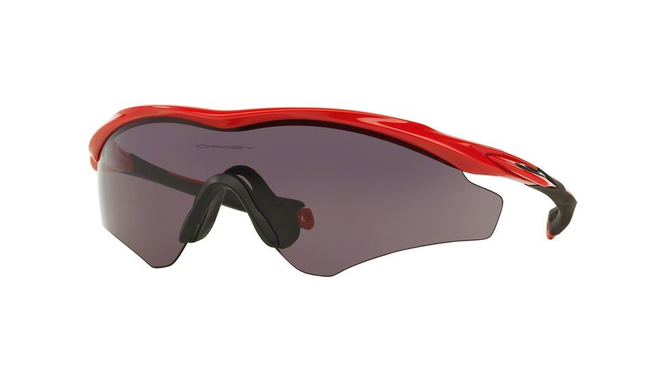 Oakley M2 FRAME XL A OO9345 Progressive Prescription Sunglasses OO9345-934502-45 - Lens Diameter 45 mm, Frame Color Redline