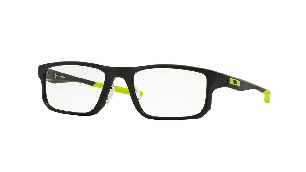 Oakley A VOLTAGE R3 2015 OX8066 Single Vision Prescription Eyeglasses 806607-53 - Satin Black Frame