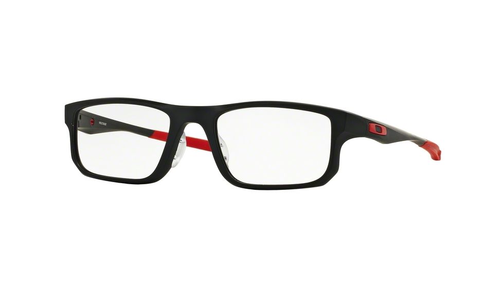 Oakley A VOLTAGE R3 2015 OX8066 Single Vision Prescription Eyeglasses 806608-55 - Satin Black Frame