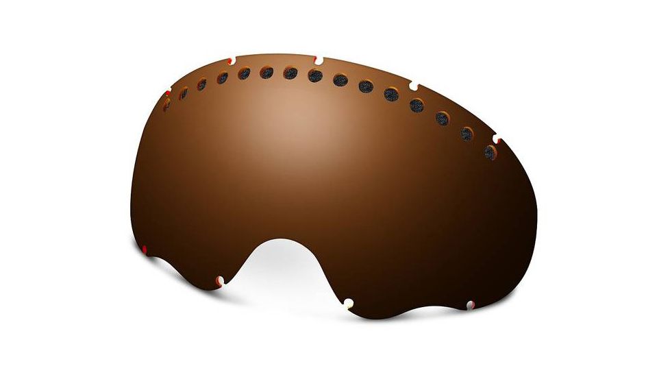 Oakley Assault A-Frame Replacement Lenses, Black Iridium 02-231