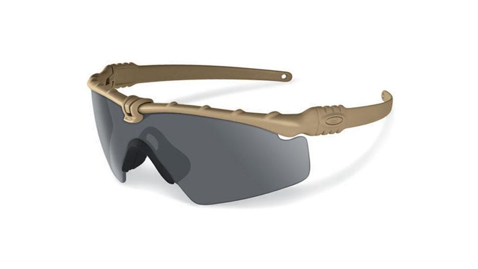 Oakley SI Ballistic M Frame 3.0 Sunglasses, Dark Bone Frame, Grey Lens OO9146-05