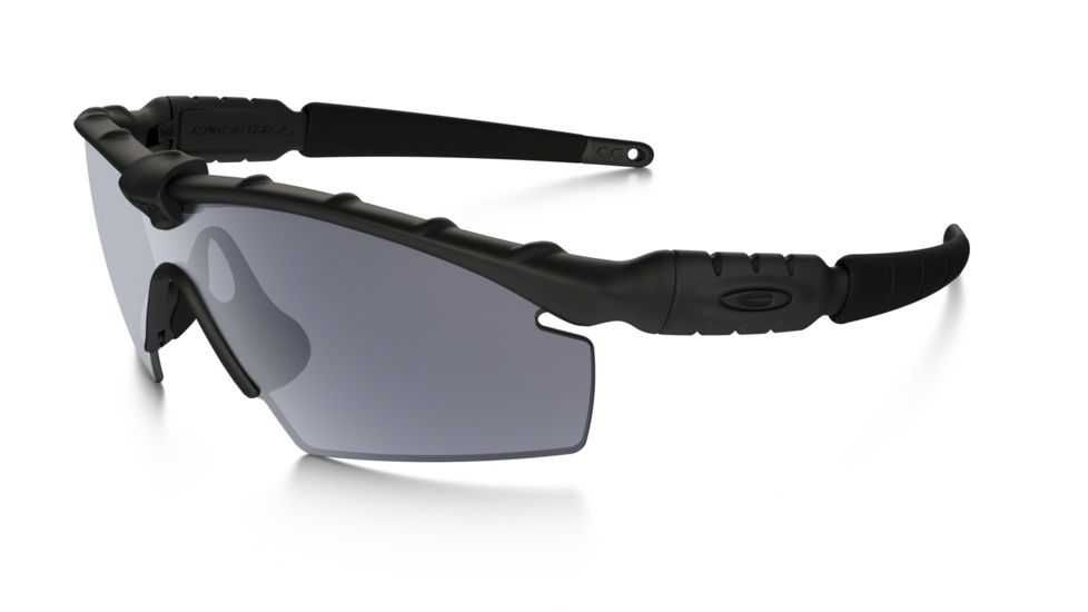 Oakley BALLISTIC M FRAME OO9213 Sunglasses 921303-32 - Matte Black Frame, Grey Lenses