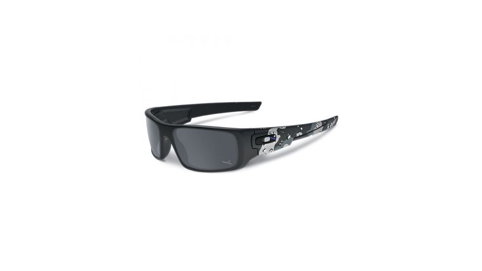 Oakley Crankshaft Progressive Prescription Sunglasses, Matte Carbon Camo Frame, OO9239-14PR