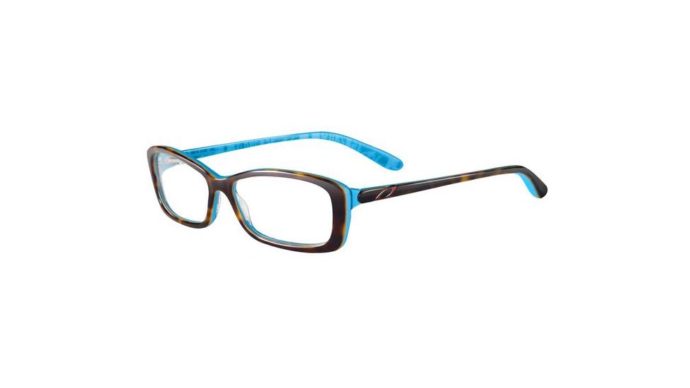 Oakley Cross Court Eyeglasses Frame, Size 53 - Tort Letterpress OX1071-0353