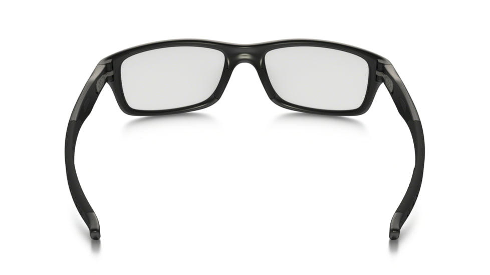 Oakley Crosslink 55mm Mens Eyeglasses, Satin Black/Black Frame OX8030-0555