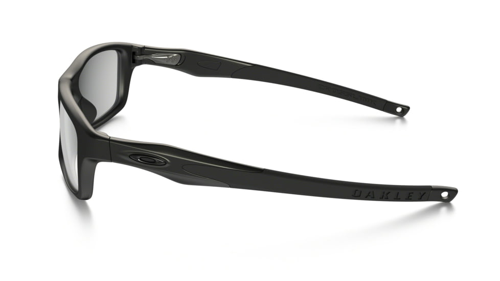 Oakley Crosslink 55mm Mens Eyeglasses, Satin Black/Black Frame OX8030-0555