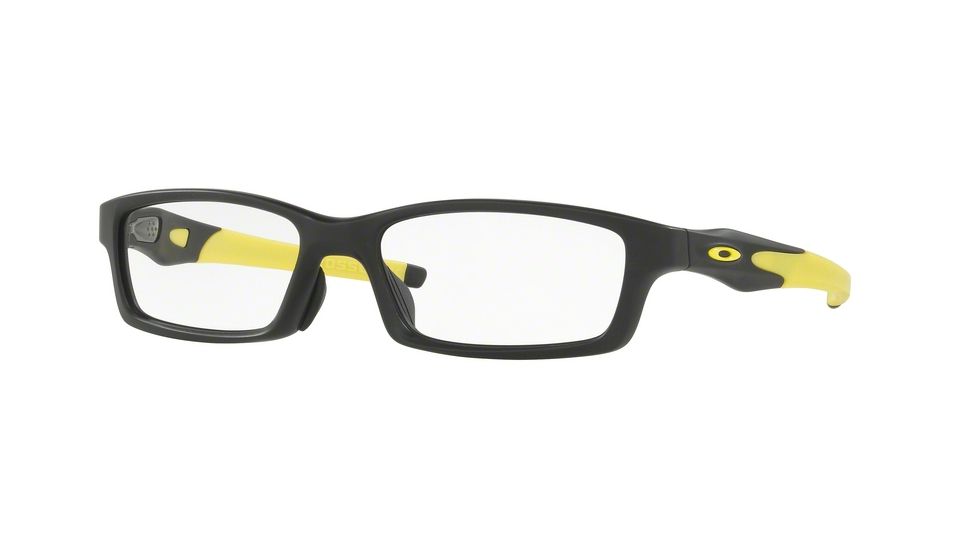 Oakley CROSSLINK A OX8118 Single Vision Prescription Eyeglasses 811803-56 - Satin Black Frame