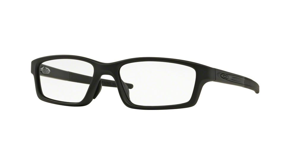 Oakley CROSSLINK PITCH ASIA FIT OX8041 Bifocal Prescription Eyeglasses 804101-56 - Satin Black Frame