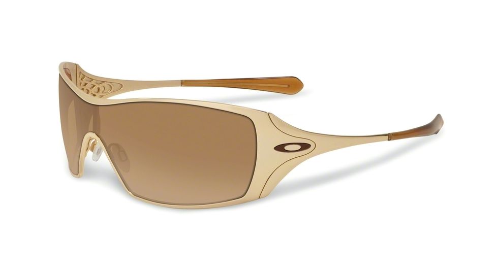 Oakley Dart Sunglasses 05672-31 - Polished Gold Frame, Bronze Lenses