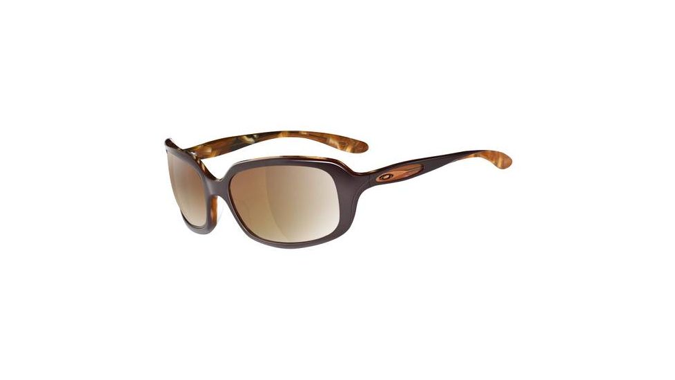 Oakley Disguise Brown Taffy Frame w/ DarkBrownGradient Lenses Women's Prescription Sunglasses OO2030-04