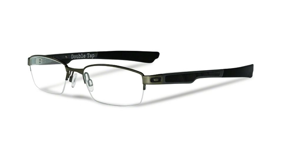 Oakley DOUBLE TAP OX3123 Progressive Prescription Eyeglasses 312302-51 - Pewter Frame