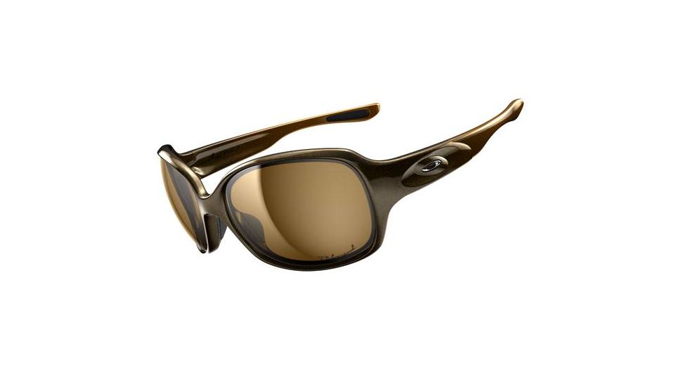 Oakley Drizzle Sunglasses, Brown Sugar+Sunset Frame, Bronze Lens, Polarized OO9159-05