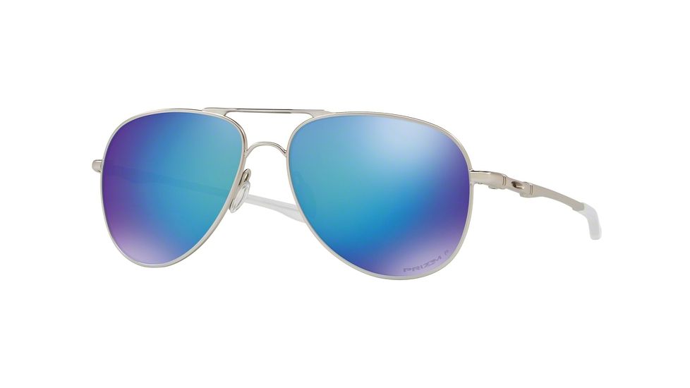 Oakley ELMONT M &amp; L OO4119 Progressive Prescription Sunglasses OO4119-411915-60 - Lens Diameter 60 mm, Frame Color Satin Chrome