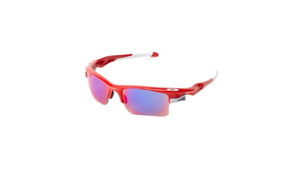 Oakley FAST JACKET XL OO9156 Prescription Sunglasses OO9156-915616-71 - Lens Diameter 71 mm, Frame Color Infared