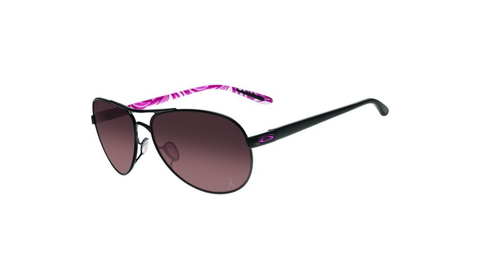 Oakley Feedback Sunglasses Polished Black Frame, G40 Black Gradient Lens-OO4079-13