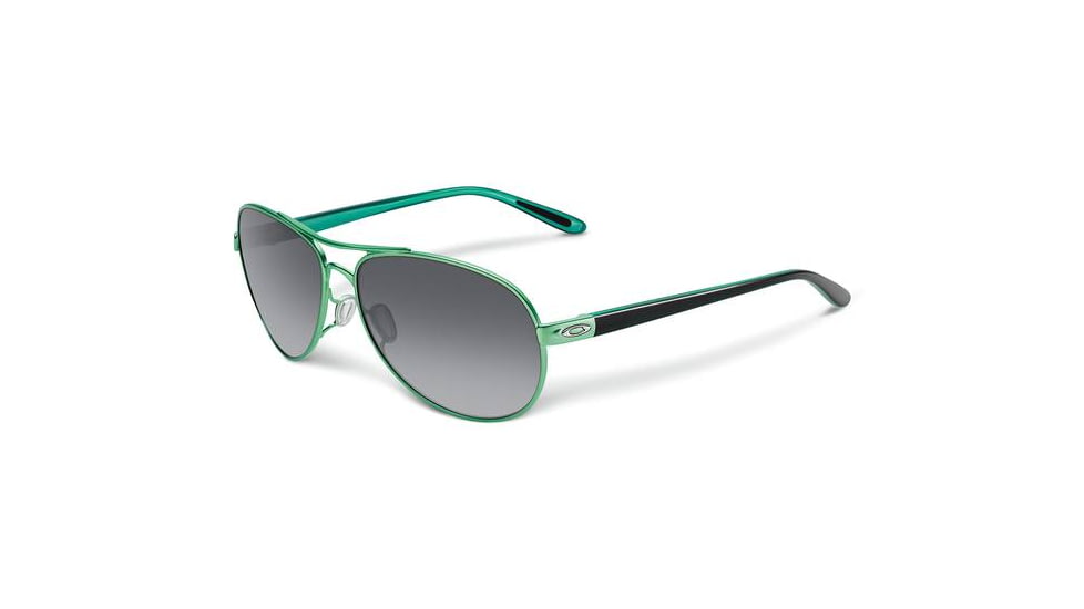 Oakley Feedback Womens Sunglasses, Honeydew Pearl Frame, Black Grey Gradient Lens OO4079-03