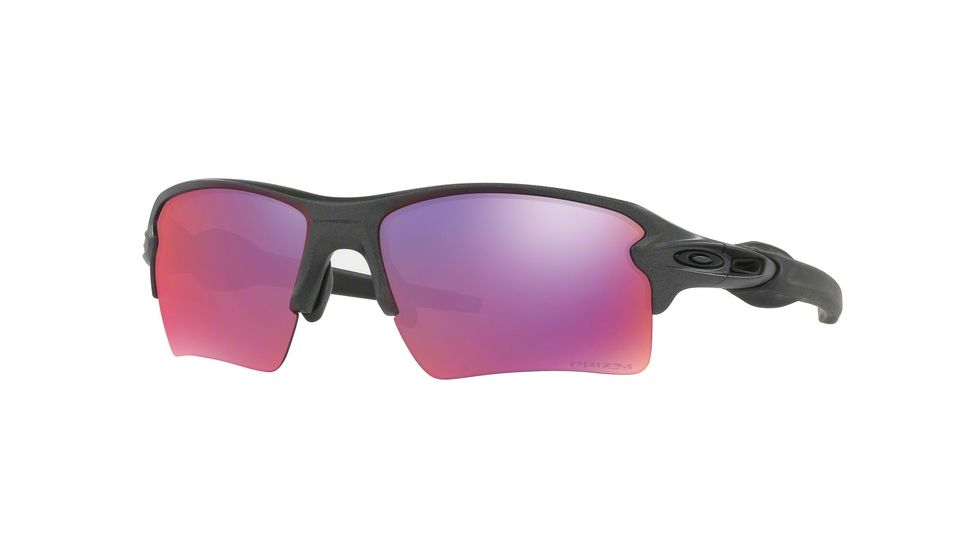 Oakley FLAK 2.0 XL OO9188 Single Vision Prescription Sunglasses OO9188-918849-59 - Lens Diameter 59 mm, Frame Color Steel
