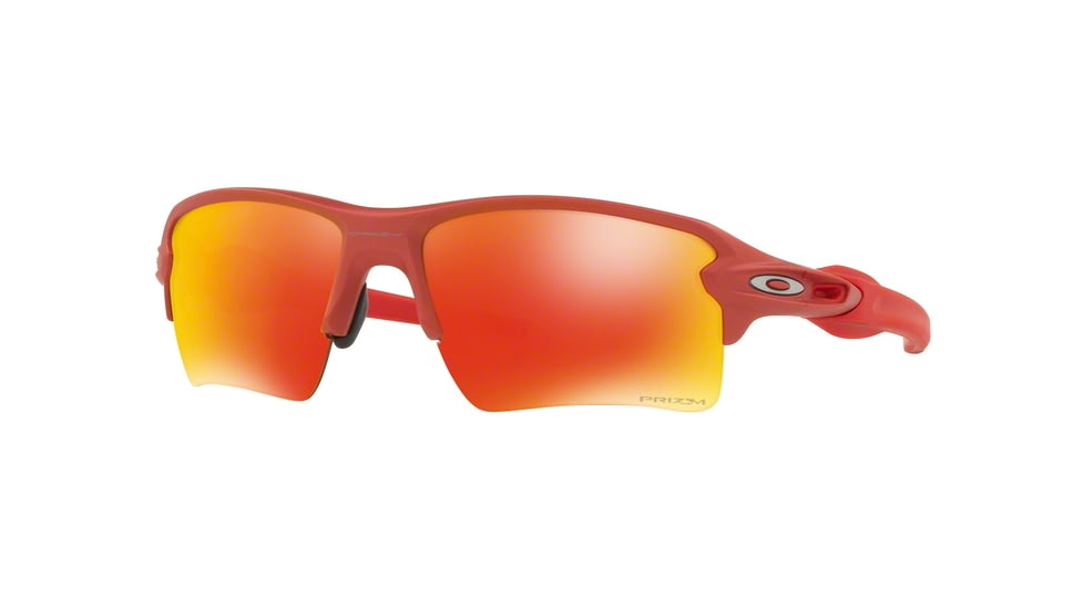 Oakley Flak 2.0 XL OO9188 Single Vision Prescription Sunglasses OO9188-918874-59 - Lens Diameter 59 mm, Frame Color Ir Red