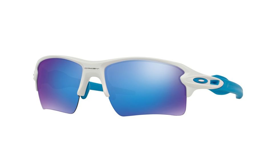 Oakley FLAK 2.0 XL OO9188 Single Vision Prescription Sunglasses OO9188-918802-59 - Lens Diameter 59 mm, Frame Color Matte White