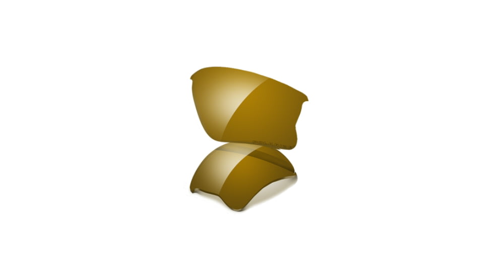 Oakley Flak Jacket XLJ Replacement Lenses, Gold Iridium Polarized ROO9009CB 13-663
