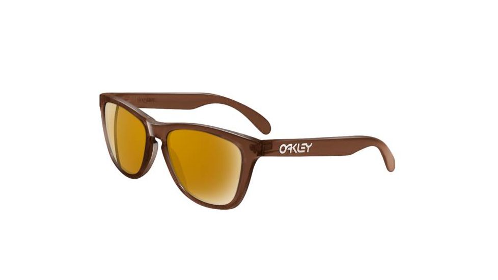 Oakley Frogskins Progressive Prescription Sunglasses - Polished Rootbeer Frame 24-303