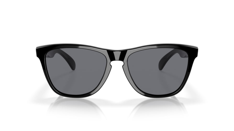 Oakley FROGSKINS OO9013 Progressive Prescription Sunglasses OO9013-24-306-55 - Lens Diameter 55 mm, Frame Color Polished Black
