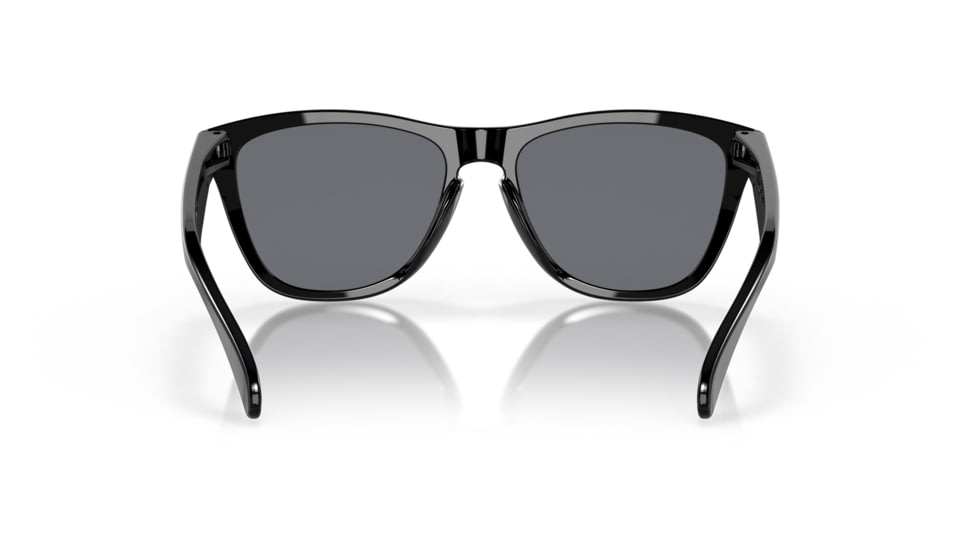 Oakley FROGSKINS OO9013 Progressive Prescription Sunglasses OO9013-24-306-55 - Lens Diameter 55 mm, Frame Color Polished Black