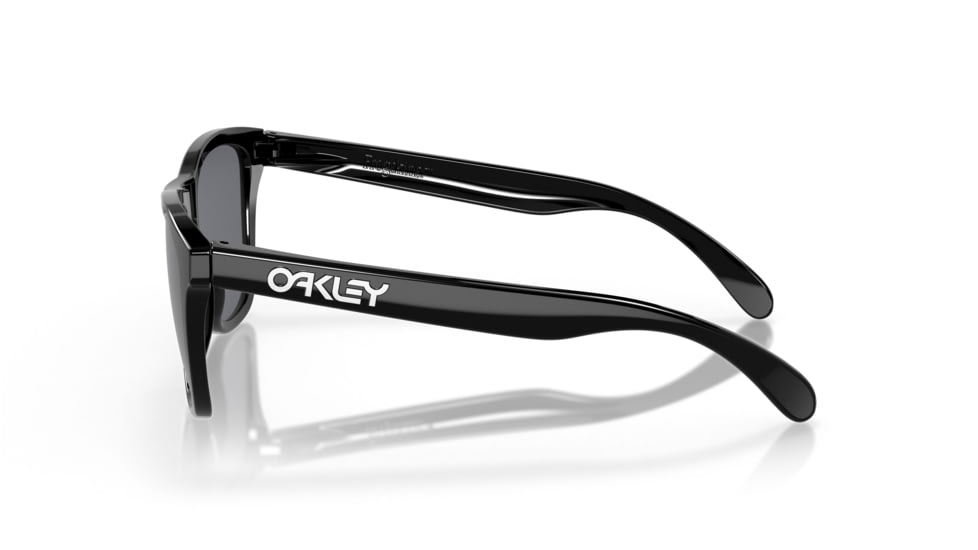 Oakley FROGSKINS OO9013 Progressive Prescription Sunglasses OO9013-24-306-55 - Lens Diameter 55 mm, Frame Color Polished Black