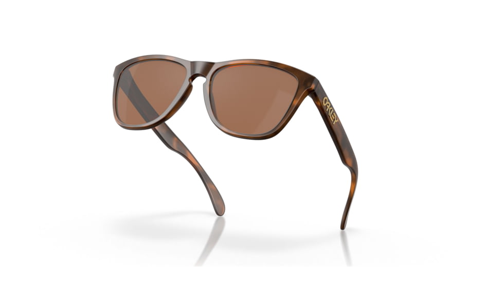 Oakley Frogskins OO9013 Progressive Prescription Sunglasses OO9013-9013C5-55 - Lens Diameter 55 mm, Frame Color Matte Tortoise