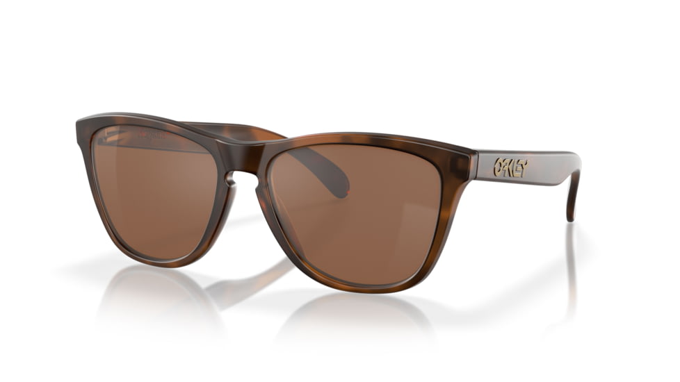 Oakley Frogskins OO9013 Progressive Prescription Sunglasses OO9013-9013C5-55 - Lens Diameter 55 mm, Frame Color Matte Tortoise