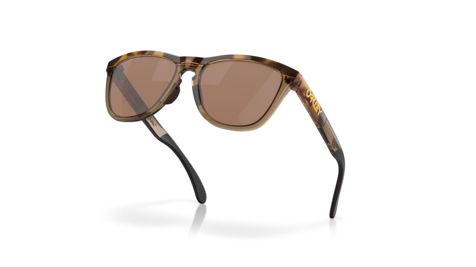 Oakley Frogskins Range Sunglasses, Brown Tortoise, PRIZM Tungsten Polarized, PRIZM Tungsten Polarized, OO9284-0755