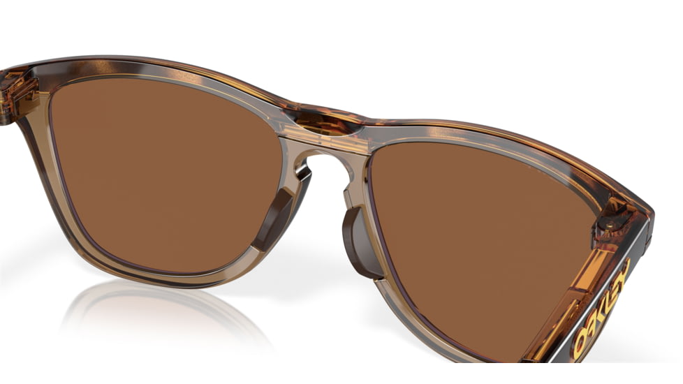 Oakley Frogskins Range Sunglasses, Brown Tortoise, PRIZM Tungsten Polarized, PRIZM Tungsten Polarized, OO9284-0755