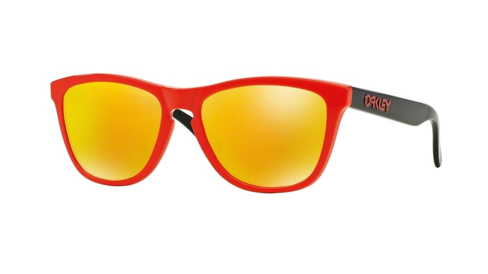 Oakley Frogskins OO9013 Single Vision Prescription Sunglasses OO9013-901334-55 - Lens Diameter 55 mm