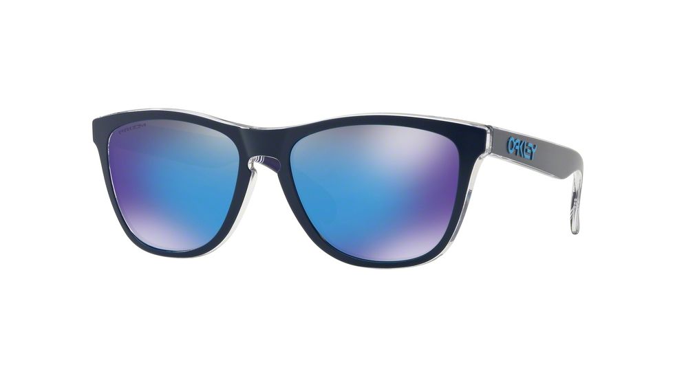 Oakley Frogskins OO9013 Single Vision Prescription Sunglasses OO9013-9013D3-55 - Lens Diameter 55 mm, Frame Color Uc Milan Navy