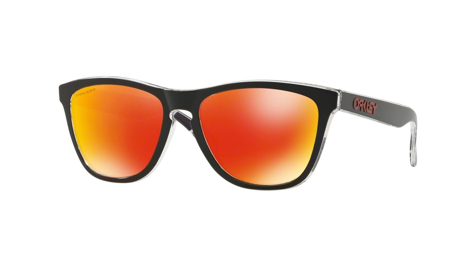 Oakley Frogskins OO9013 Single Vision Prescription Sunglasses OO9013-9013D5-55 - Lens Diameter 55 mm, Frame Color Uc Tokyo Black