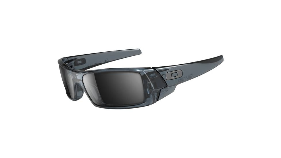 Oakley GasCan Progressive Prescription Sunglasses - Crystal Black Frame 03-481