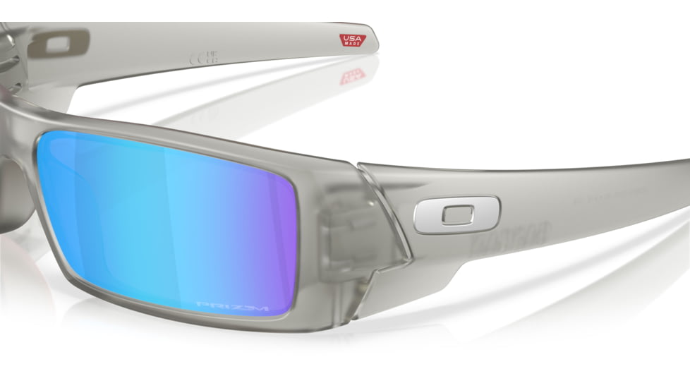 Oakley Gascan Sunglasses, Matte Grey, PRIZM Sapphire, PRIZM Sapphire, OO9014-D360
