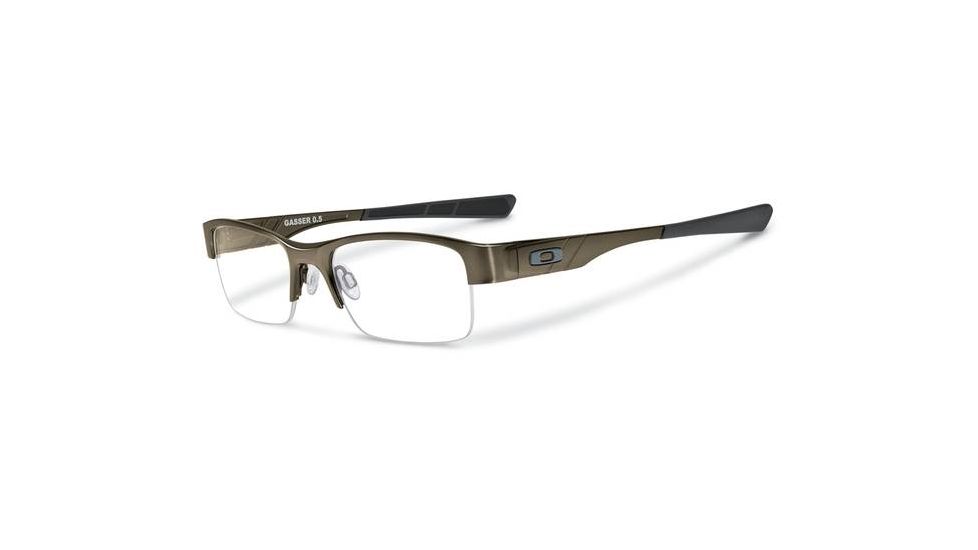 Oakley Gasser 0.5 Eyeglasses, Titanium Pewter, 52mm OX5088-0252