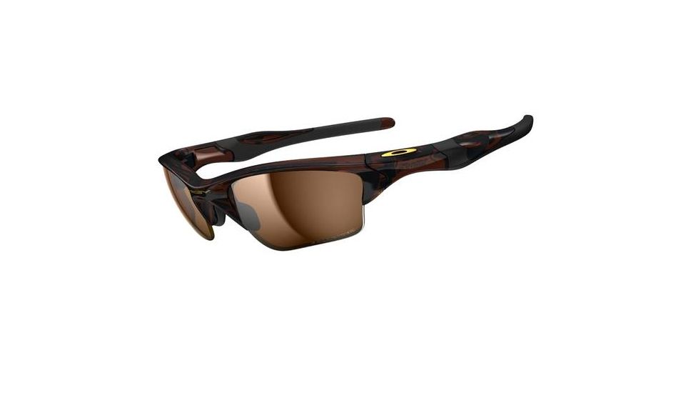 Oakley Half Jacket 2pt0 XL Polished Rootbeerr  Men's Bifocal Rx Sunglasses OO9154-08