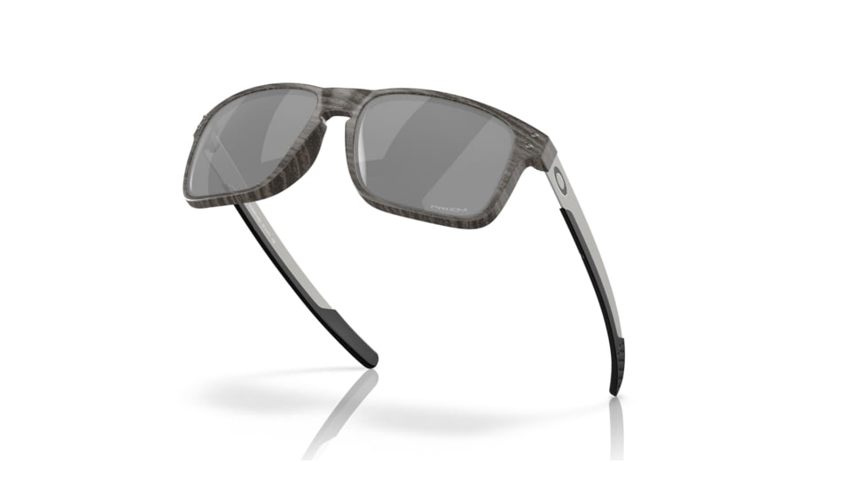 Oakley HOLBROOK MIX OO9384 Sunglasses 938404-57 - Woodgrain Frame, Prizm Black Lenses