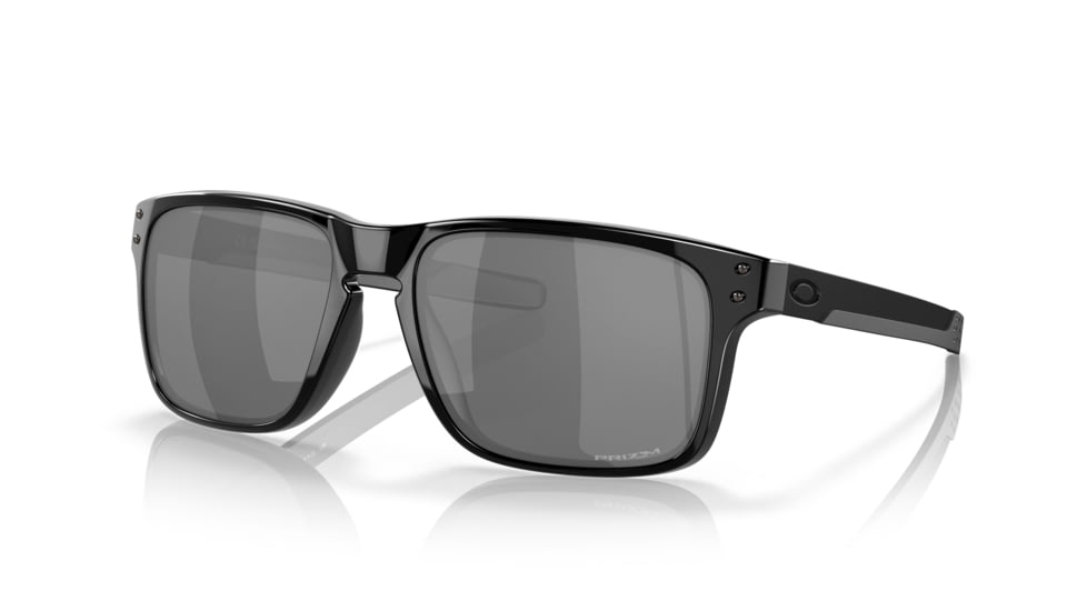 Oakley HOLBROOK MIX OO9384 Sunglasses 938406-57 - Polished Black Frame, Prizm Black Polarized Lenses