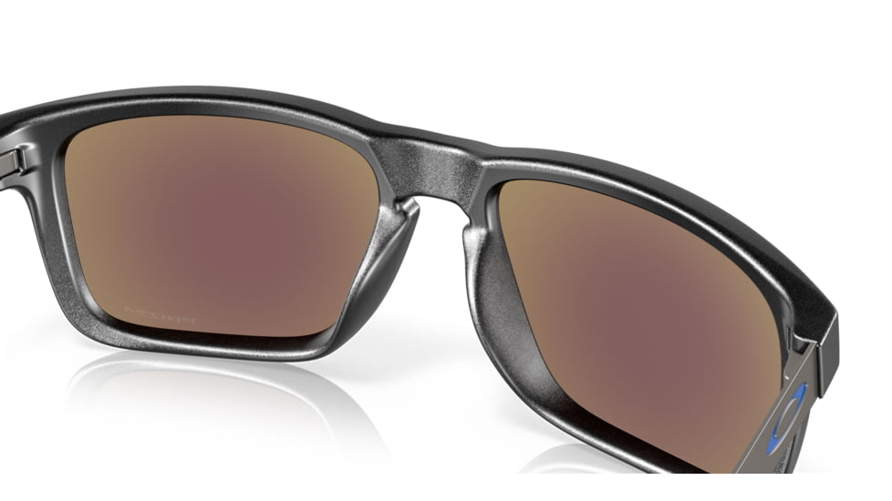 Oakley HOLBROOK MIX OO9384 Sunglasses 938410-57 - Steel Frame, Prizm Sapphire Polarized Lenses