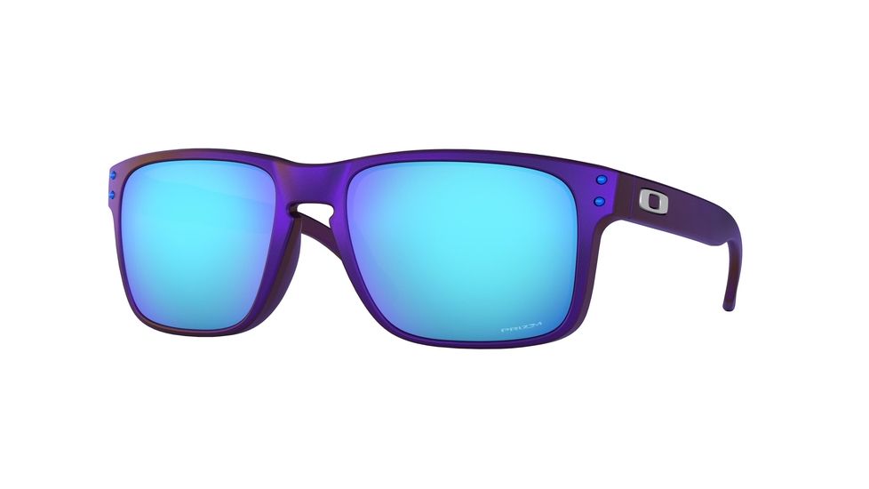 Oakley Holbrook Progressive Rx Sun glasses, 55mm, Blue/Red Shift, OO9102-9102I5-55-PRO