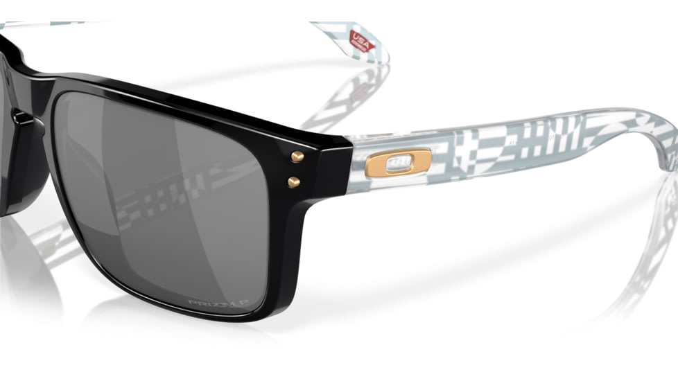 Oakley Holbrook Sunglasses, Black Introspect, PRIZM Black Polarized, OO9102-Y755
